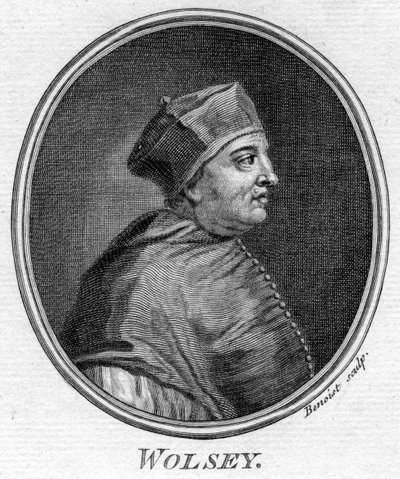 थॉमस वॉल्सी c1475-1530, अंग्रेजी राजनेता। द्वारा Benoist