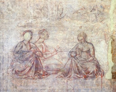 बेनोज़ो गोज़ोली (1421-1497), सिनोपिया (अंडरड्राइंग), विवरण द्वारा जैकब और एसाव की कहानियां द्वारा बेनोज़ो डी लेस डि सैंड्रो गूज़ोली
