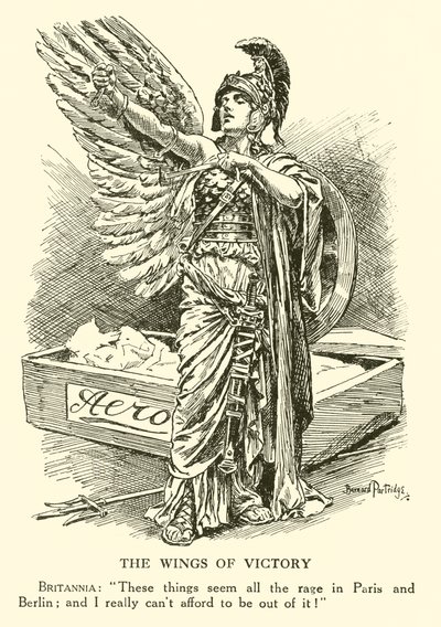 विजय के पंख (उत्कीर्णन) द्वारा बर्नार्ड (बाद) पार्ट्रिज