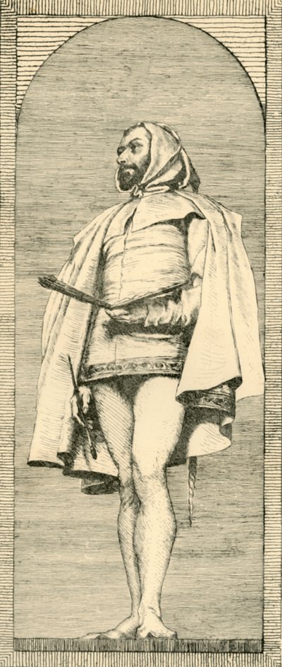 जियोवन्नी सिमाबु: एक मोज़ेक के लिए डिज़ाइन, c1868, 1881। द्वारा बर्नार्ड कोलियर