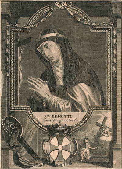 Ste। ब्रिगिट, 1713। द्वारा बर्नार्ड पिकार्ट