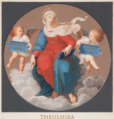Theologie (सिग्नेचर रूम) द्वारा बर्नार्डिनो नोची