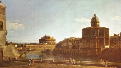 अज्ञात चित्र द्वारा बर्नार्डो बेलोट्टो (कैनेलेटो)