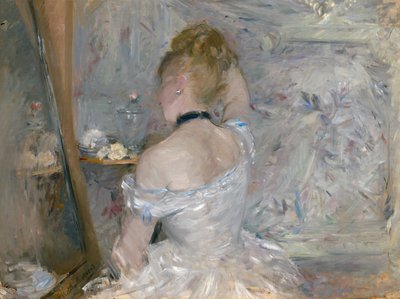 वुमन एट हर टॉयलेट, 187580। द्वारा Berthe Morisot