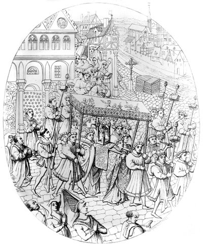 धार्मिक जुलूस, 1449-1456 1849 द्वारा बिसन और कॉटर्ड