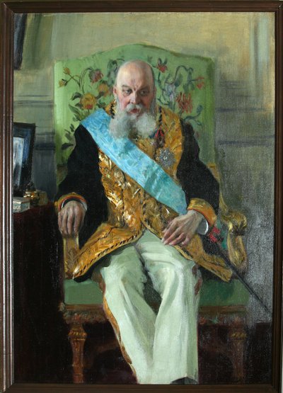 काउंट दिमित्री मार्टीनोविच सोलस्की 1833-1910, 1908 द्वारा बोरिस मिखाइलोविच कुस्तोडीव