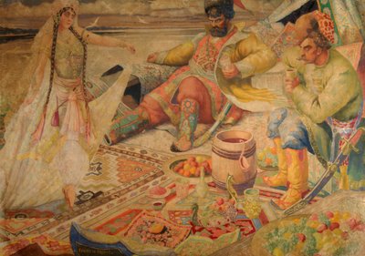 Stepan razin द्वारा बोरिस मिखाइलोविच कुस्तोडीव