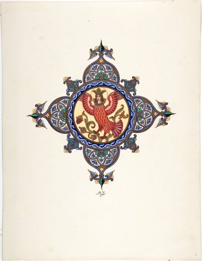 त्सारेवना में फायरबर्ड - ज्वोरीकिन, बोरिस वासिलिविच (1872-1935 के बाद), सी। 1925 - रंग लिथोग्राफी - निजी संग्रह द्वारा बोरिस वासिलिविच ज़्वोरिंक