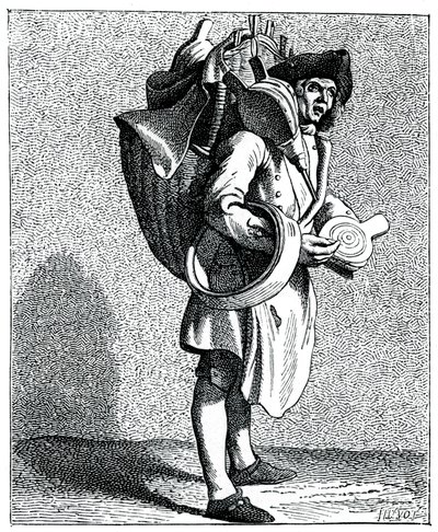 धौंकनी या बाल्टियाँ मोड़ने के लिए !, 1737-1742 द्वारा bouchardon