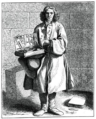 कैंची या चाकू, 1737-1742। द्वारा bouchardon