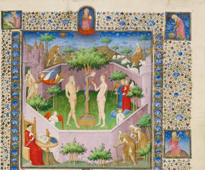 आदम और हव्वा की कहानी, सीए 1413-1415 द्वारा बौसीकॉट मास्टर,