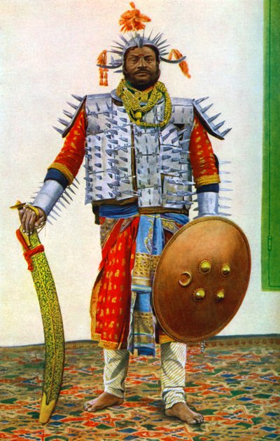 एक जल्लाद, Syaban रीवा, भारत, 1922। द्वारा बॉर्न और शेफर्ड