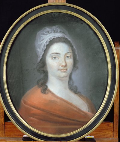 शार्लोट कॉर्डे (1768-93) 1793 (कागज पर पेस्टल) द्वारा Brars