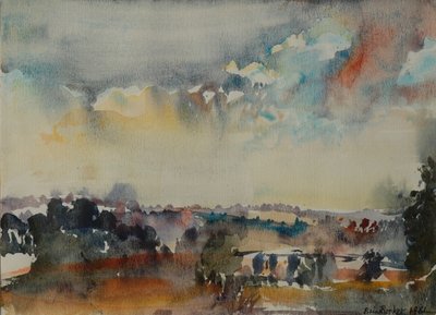 अक्टूबर स्काई, 1981 द्वारा ब्रेंडा ब्रिन बुकर