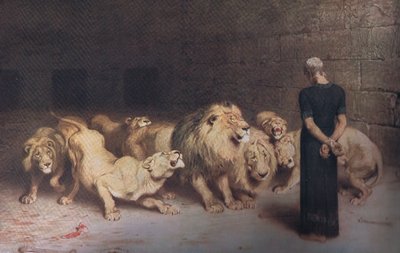 लायंस डेन में डेनियल, बिब्बिस एनुअल द्वारा Briton (after) Riviere