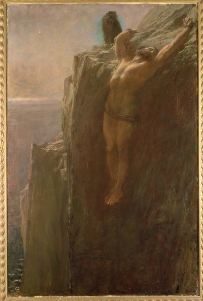 प्रोमेथियस बाउंड, 1889 द्वारा Briton Riviere