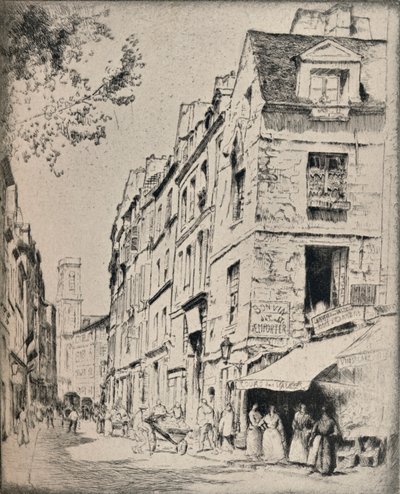 कोर्ट डेस हेल्स, रू सेंट जैक्स, 1915 द्वारा ब्रोर जूलियस ओल्सन नॉर्डफेल्ट