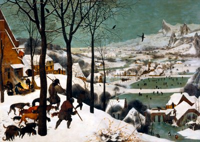 स्नो विंटर में शिकारी, 1565 द्वारा Bruegel