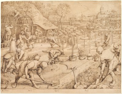 वसंत, 1565 द्वारा Bruegel