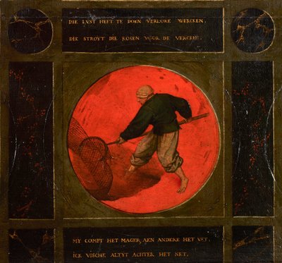 बारह नीतिवचन, 1558। द्वारा Bruegel