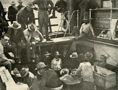 आओ पांच! सात आओ !, स्पेनिश-अमेरिकी युद्ध, 18 जून 1898, 1899। द्वारा बूर मैकिन्टोश