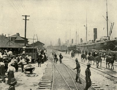 कैदी रिहा, स्पेनिश-अमेरिकी युद्ध, जून 1898, 1899। द्वारा बूर मैकिन्टोश