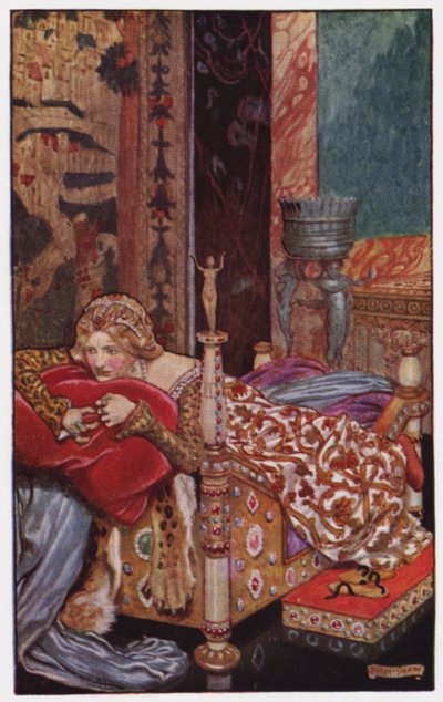 चार्ल्स रीडे (कलर लिथो) द्वारा द क्लॉइस्टर एंड द हर्थ के लिए चित्रण द्वारा बायम (बाद) शॉ
