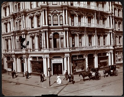 गिल्सी हाउस, ब्रॉडवे और 29 स्ट्रीट, न्यूयॉर्क, c.1905 (सिल्वर जिलेटिन प्रिंट) द्वारा बायरन कंपनी