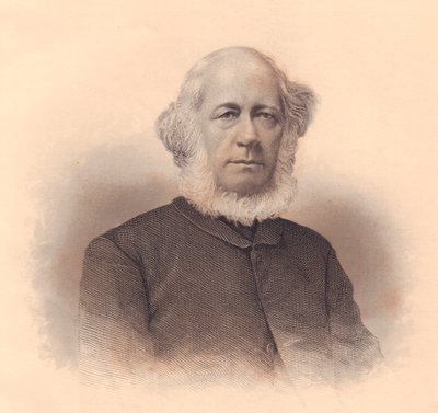 अमेरिकी ट्यूटर और मेथोडिस्ट बिशप एरास्टस वेंटवर्थ (1813-1886) का पोर्ट्रेट, महिलाओं के भंडार, संयुक्त राज्य अमेरिका से एफई जोन्स द्वारा उत्कीर्ण, लगभग 1870 द्वारा जेबी और ब्राउन जे। और रोबोथम