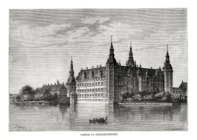 फ्रेडरिकस्बॉर्ग कैसल, कोपेनहेगन, डेनमार्क, 1879 द्वारा सी। लाप्लांट