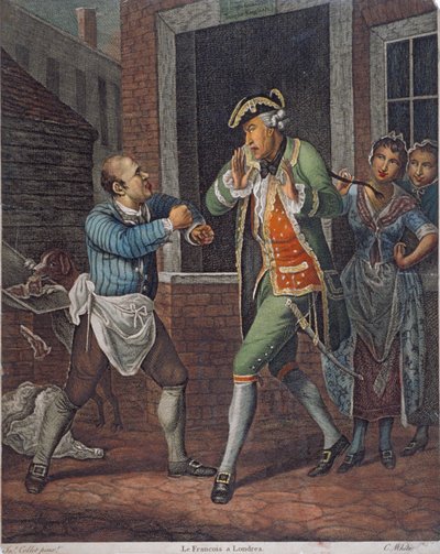 द फ्रेंकोइस इन लंदन, 1770 द्वारा सी व्हाइट