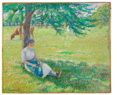 काउगर्ल, एरागनी, 1887 द्वारा केमिली जैकब पिसारो
