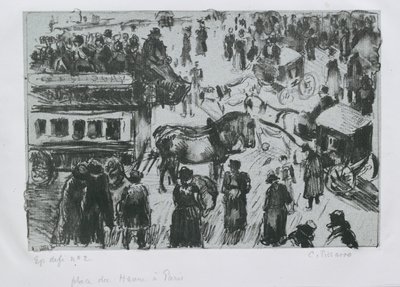 प्लेस डु हावरे, पेरिस, c1897 द्वारा केमिली पिसारो