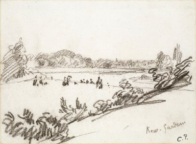 केव गार्डन का अध्ययन, c1890s द्वारा केमिली पिसारो