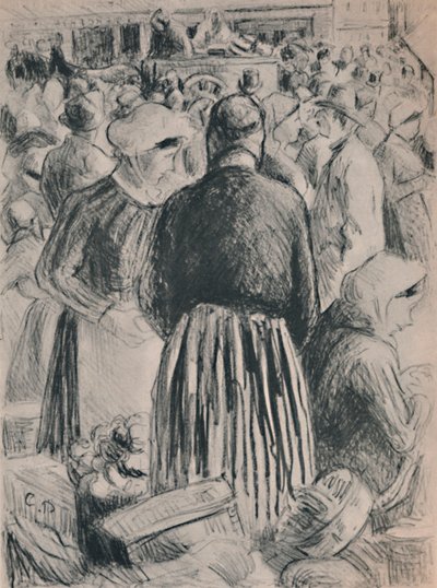 पोंटोईज़, 1895, 1946 में बाजार द्वारा केमिली जैकब पिसारो