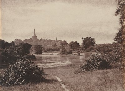 रंगून। नज़दीक की झील, 1855। द्वारा कैप्टन लिनिअस ट्रिपे