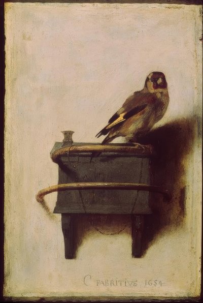 द गोल्डफिंच (द गोल्डफिंच, द गोल्डफिंच) द्वारा Carel Fabritius