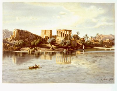 1874 में फिल्पे द्वीप का दृश्य द्वारा कार्ल फ्रेडरिक हेनरिक वर्नर