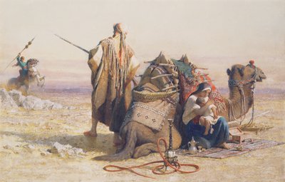 डेजर्ट इन द डेजर्ट, 1867 द्वारा Carl Haag