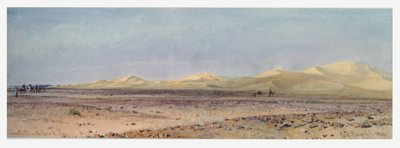 1859 के स्वेज रोड पर सैंड हिल्स द्वारा Carl Haag