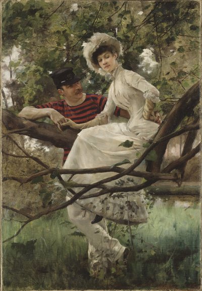 Idyll - Idyll, लार्सन, कार्ल द्वारा (1853-1919)। तेल के रंगों से केन्वस पर बना चित्र। आयाम: 70x48 सेमी। राष्ट्रीय संग्रहालय स्टॉकहोम द्वारा कार्ल लार्सन