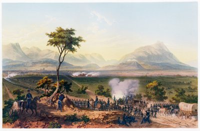 मोंटेरे, पब का कब्जा। 1851. द्वारा कार्ल नेबेल