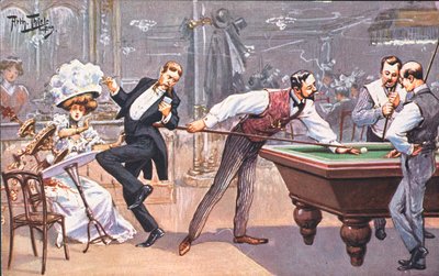 बिलियर्ड खेलना द्वारा Carl Robert Arthur Thiele