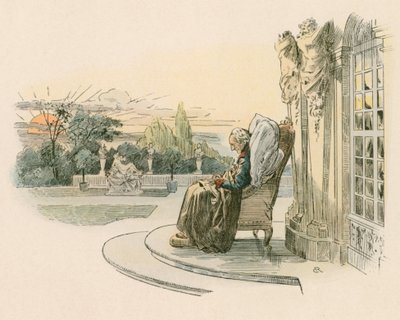फ्रेडरिक द ग्रेट (1712-1786) बुढ़ापे में द्वारा कार्ल खाली