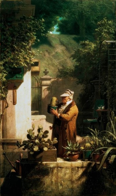 कैक्टस दोस्त द्वारा Carl Spitzweg