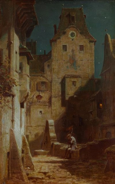 नींद की चौकीदार द्वारा Carl Spitzweg