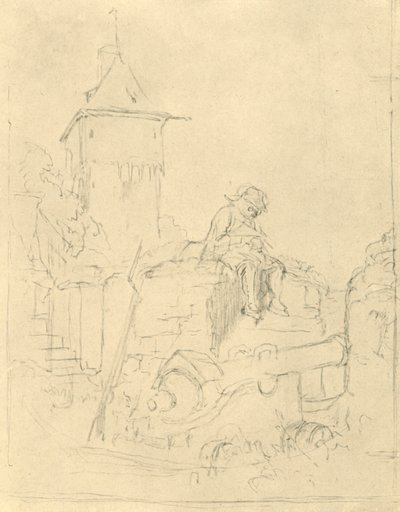 डाई शिल्डवाचे, 19 वीं शताब्दी के उत्तरार्ध में, c1924। द्वारा कार्ल स्पिट्जवेग