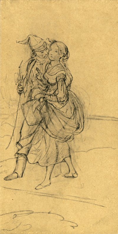 खतरनाक सवाल, 19 वीं सदी के उत्तरार्ध में, c1924। द्वारा कार्ल स्पिट्जवेग