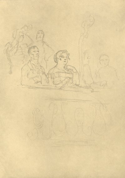 डेर लोगे में, 19 वीं शताब्दी के उत्तरार्ध में, c1924। द्वारा कार्ल स्पिट्जवेग