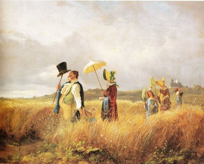 रविवार टहलने द्वारा Carl Spitzweg